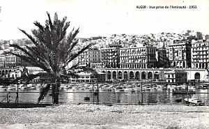 ALGER - VUE DE L'AMIRAUTE - 1955
